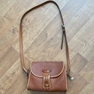 Dooney & Bourke Brown Leather Crossbody Bag